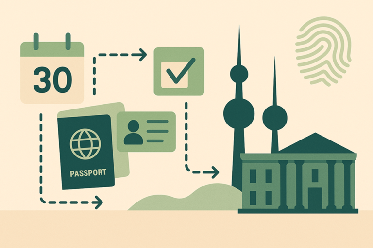 New in Kuwait? Your first 30-day paperwork timeline